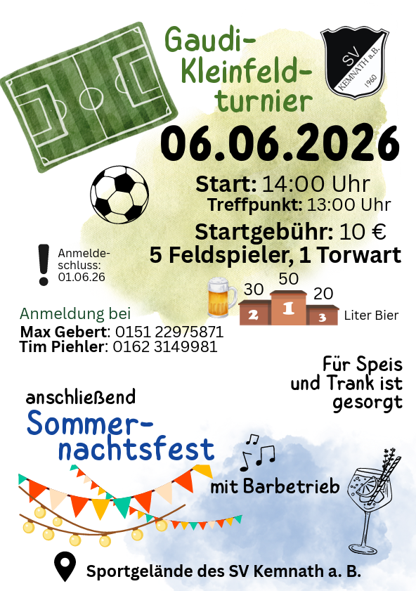 Einladung zum Gauditurnier